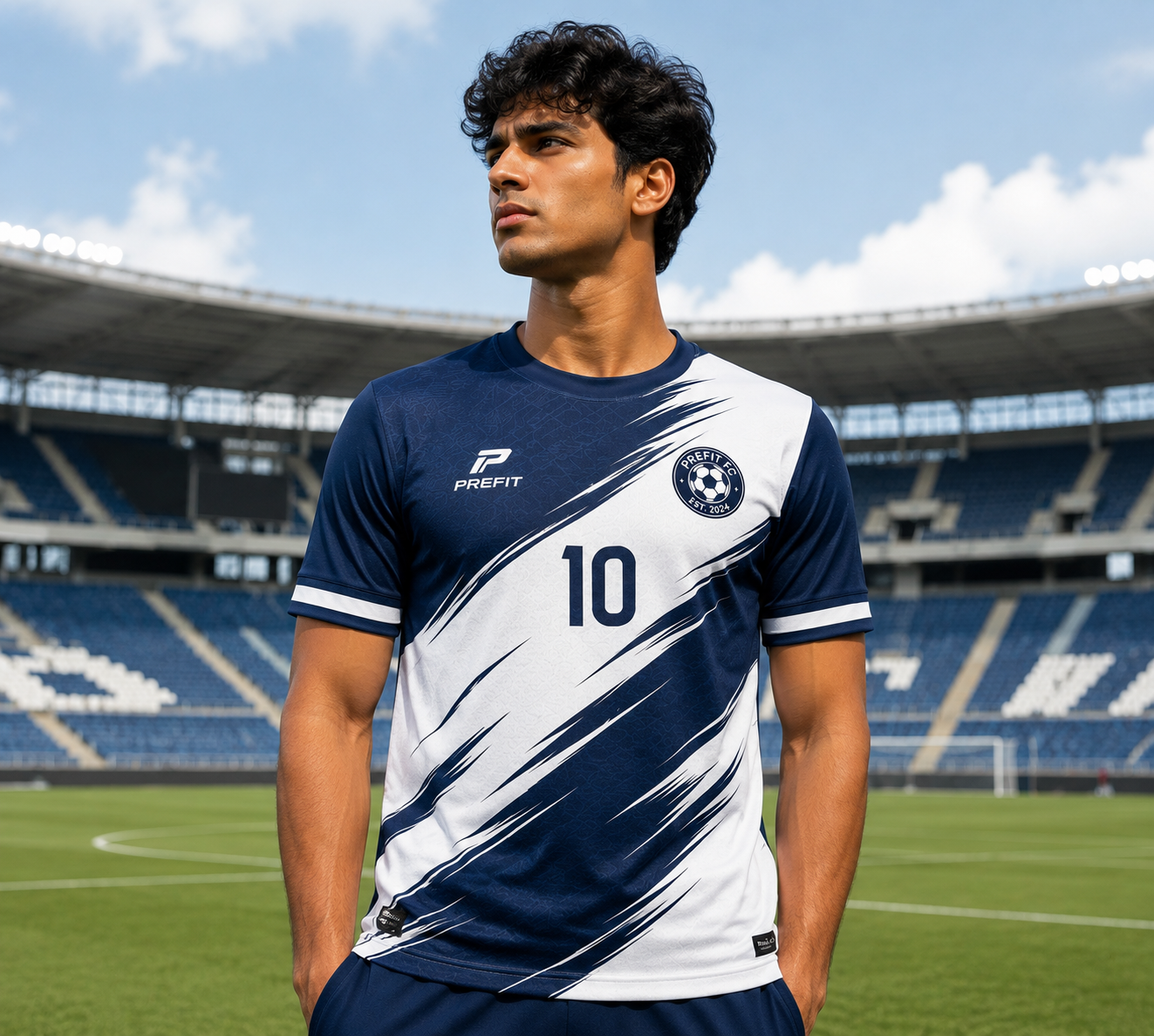 Football Jersey – Round Neck Half Sleeve T-Shirt