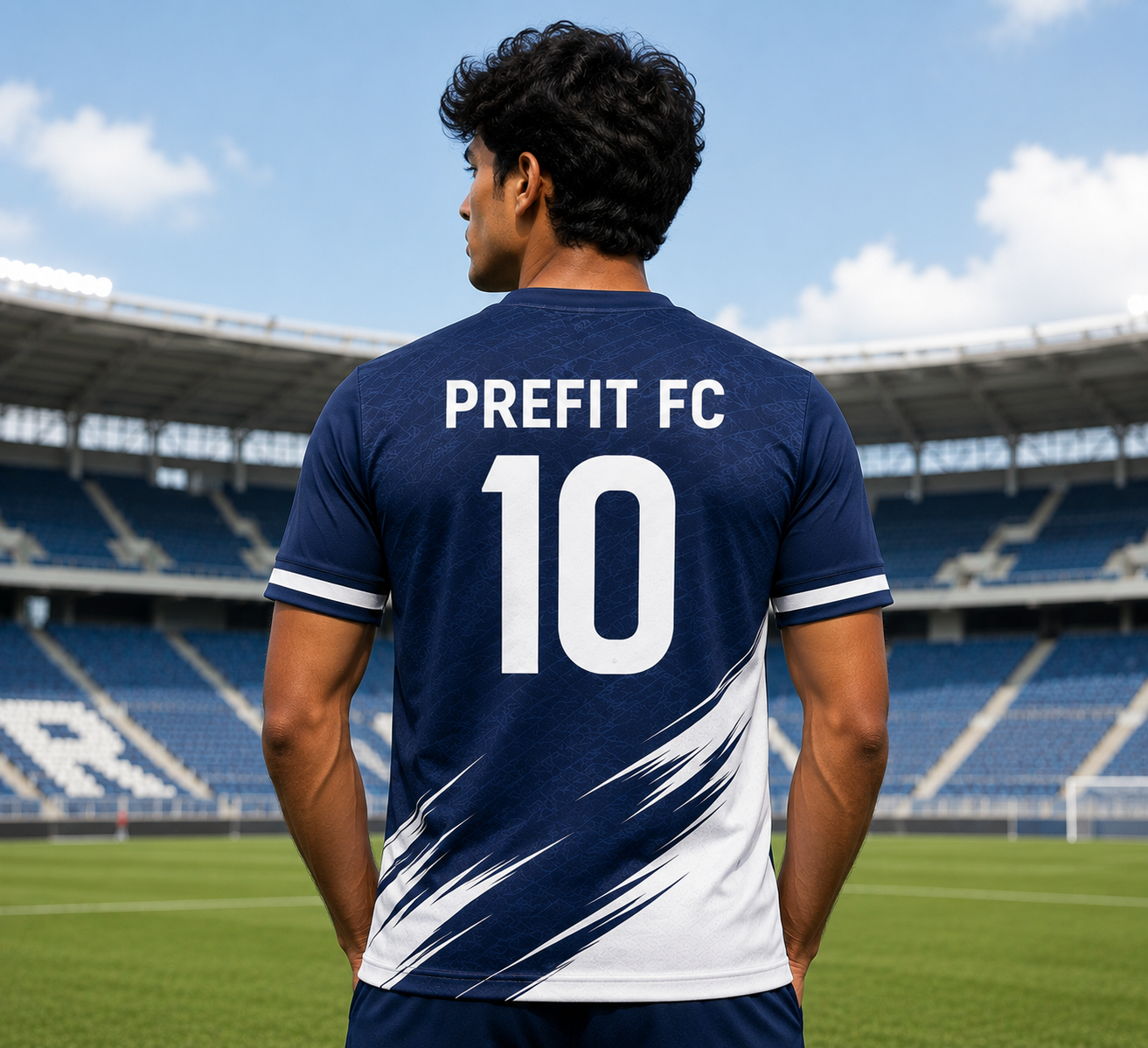 Football Jersey – Round Neck Half Sleeve T-Shirt