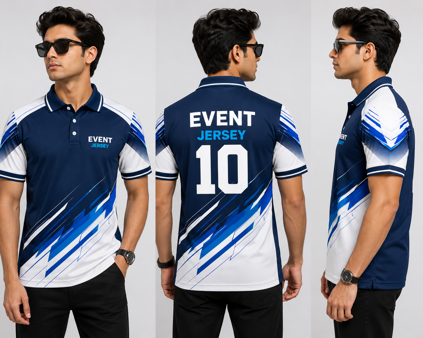 Event Jersey – Polo Half Sleeve T-Shirt