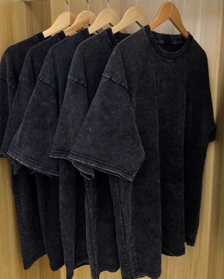 Acid Wash 280 GSM Premium Oversized T-Shirt – 100% Cotton Denim T-shirt