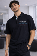 Signature Custom Polo Tee _Navy Blue