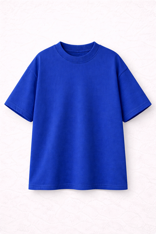 240 GSM Premium Oversized T-Shirt – 100% Cotton French Terry