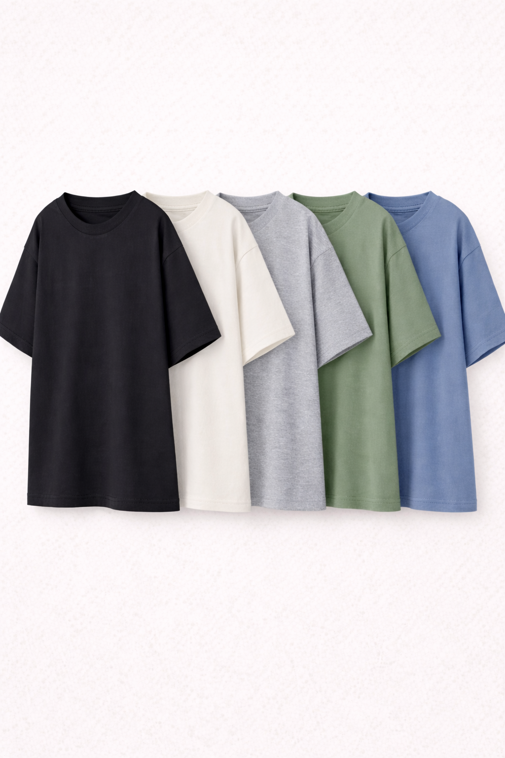 240 GSM Premium Oversized T-Shirt – 100% Cotton French Terry