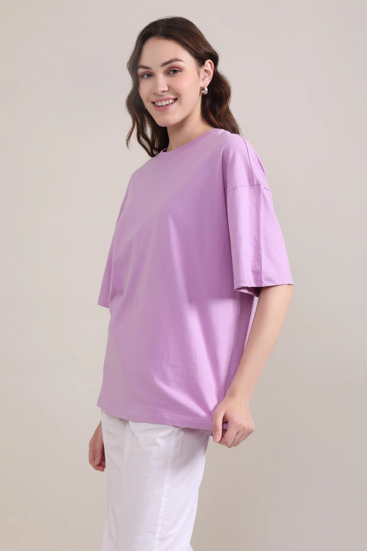 240 GSM Premium Oversized T-Shirt – 100% Cotton French Terry
