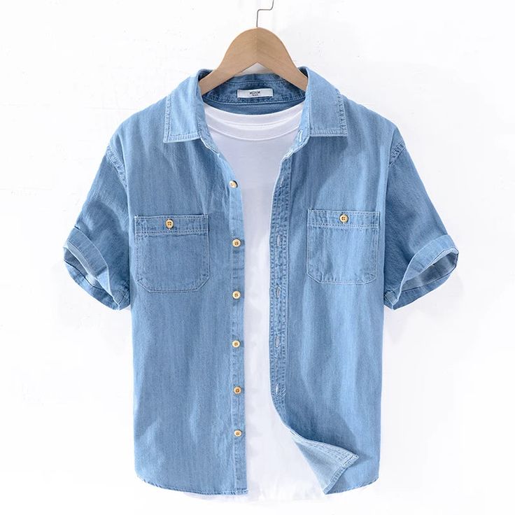 Light Blue Denim Shirt