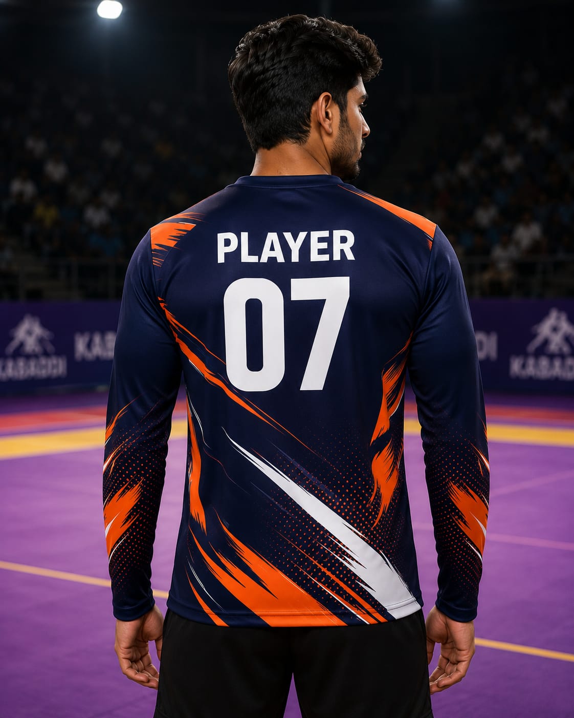 Kabaddi Jersey – Round Neck Full Sleeve T-Shirt