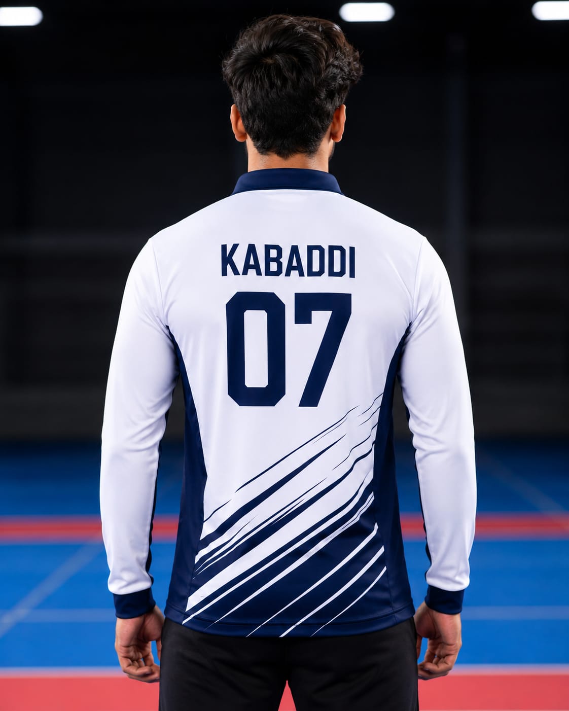 Kabaddi Jersey – Polo Full Sleeve T-Shirt