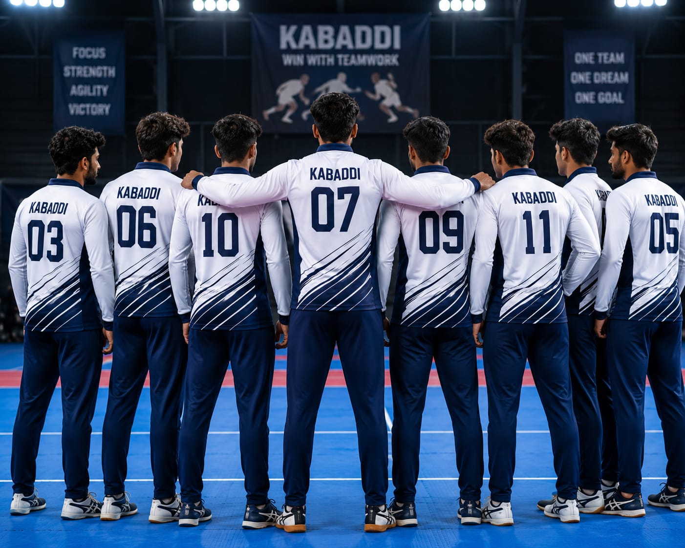 Kabaddi Jersey – Polo Full Sleeve T-Shirt