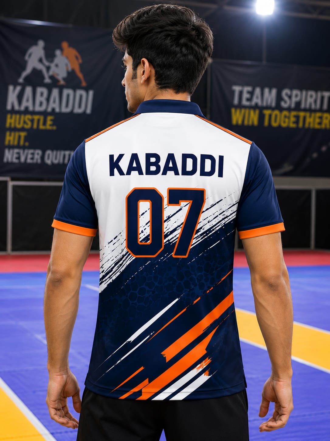 Kabaddi Jersey – Polo Half Sleeve T-Shirt