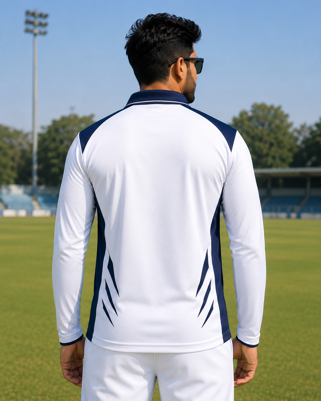 Cricket Jersey – Polo Full Sleeve T-Shirt