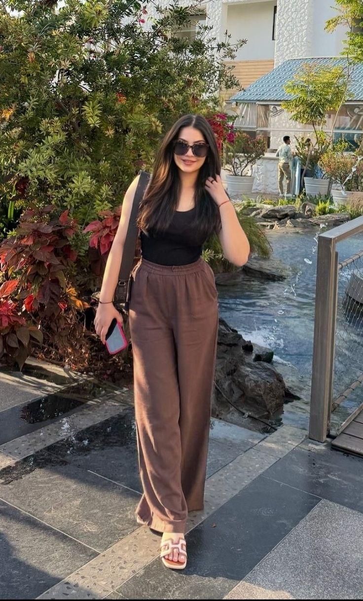 Women’s 100% Cotton Terry Wide-Leg Lounge Pants